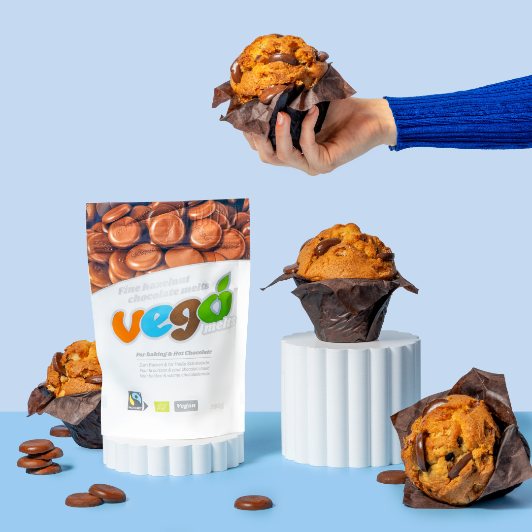 Vegan Chocolate Muffins – Vego Chocolate